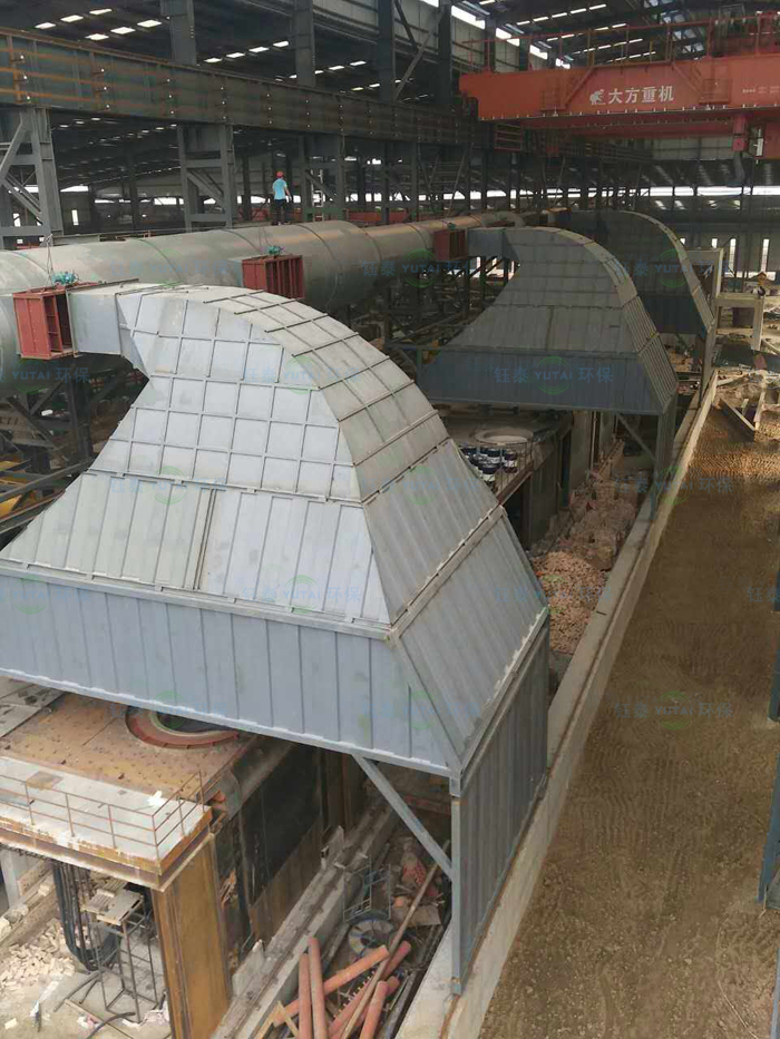 甘肅嘉峪關3臺12T電爐除塵器 甘肅嘉峪關3臺12T電爐除塵器